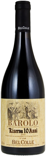 Bel Colle Barolo Riserva 10 Anni, Piemonte, Italy