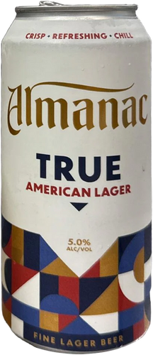 Almanac Beer Co. TRUE American Lager, Alameda, California