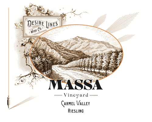 Desire Lines Wine Co. MASSA VINEYARD Riesling Desire Lines Wine Co. MASSA VINEYARD Riesling