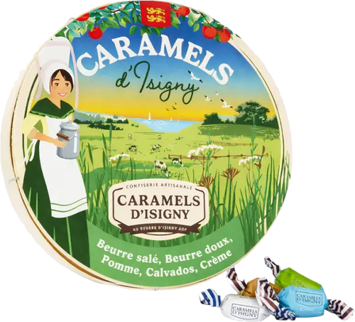 Caramels d'Isigny Assortment, Normandy, France