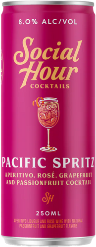 Social Hour Cocktails PACIFIC SPRITZ, New York