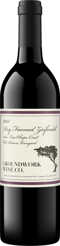 Groundwork Dry Farmed Zinfandel, San Luis Obispo Coast, California