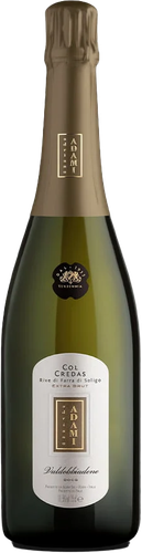 Adami Col Credas Rive di Farra di Soligo Extra Brut, Prosecco Valdobbiadene, Veneto, Italy