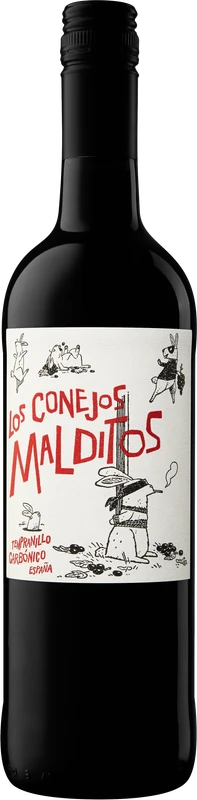Los Conejos Malditos Tempranillo Carbónico, Tierra de Castilla, Spain