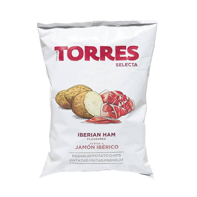 Torres Iberian Ham Potato Chips (150g)