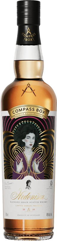 Compass Box Hedonism Blended Scotch Whisky, Edinburgh, Scotland