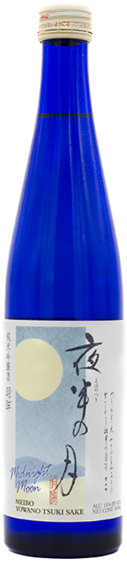Meibo MIDNIGHT MOON Yowano Tsuki Sake, Junmai Ginjo