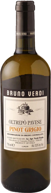 Bruno Verdi Pinot Grigio, Oltrepò Pavese, Lombardy, Italy