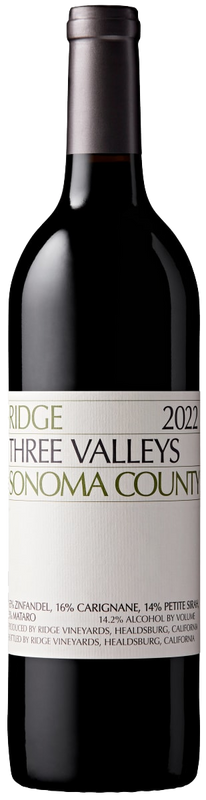 Ridge Three Valleys Red Blend