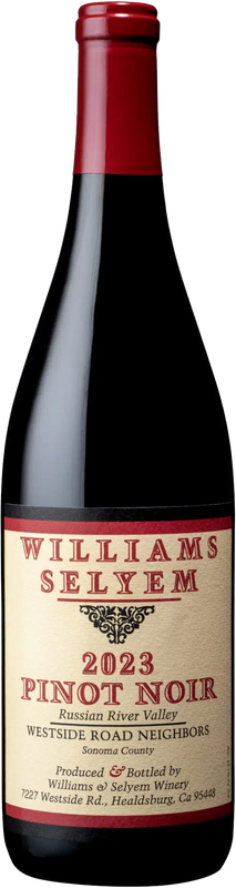 Williams Selyem Pinot Noir, Westside Road Neighbors, Russian River Valley, California