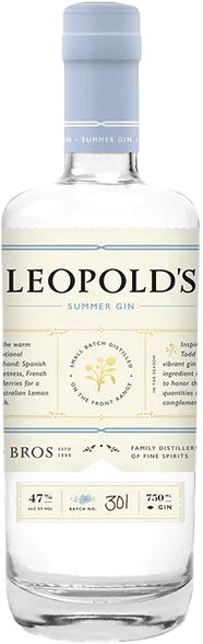 Leopold's Summer Gin, Denver, Colorado