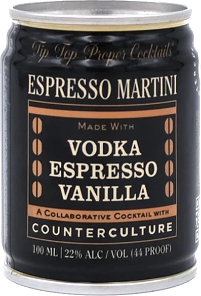 Tip Top ESPRESSO MARTINI Cocktail