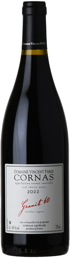 Vincent Paris Cornas "Granit 60", Rhône Valley, France