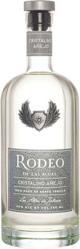 Rodeo de las Aguas Tequila CRISTALINO AÑEJO, Los Altos de Jalisco, Mexico (750ml)