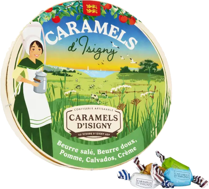 Caramels d'Isigny Assortment, Normandy, France