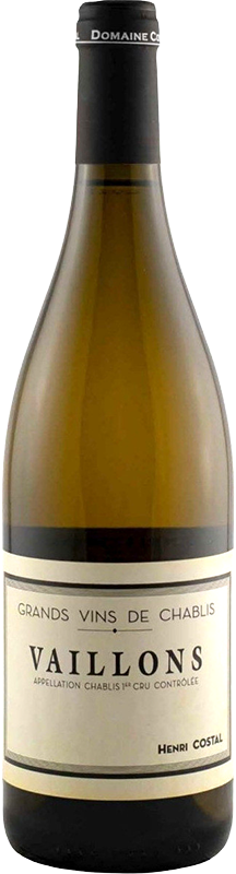 Henry Costal VAILLONS 1er Cru, Chablis, Burgundy, France