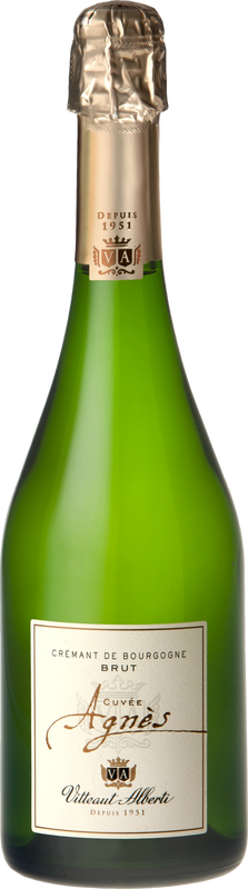 Vitteaut-Alberti CUVÉE AGNÈS Brut, Crémant de Bourgogne, France