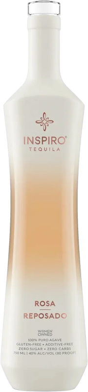 Inspiro Tequila Rosa Reposado, Jalisco, Mexico