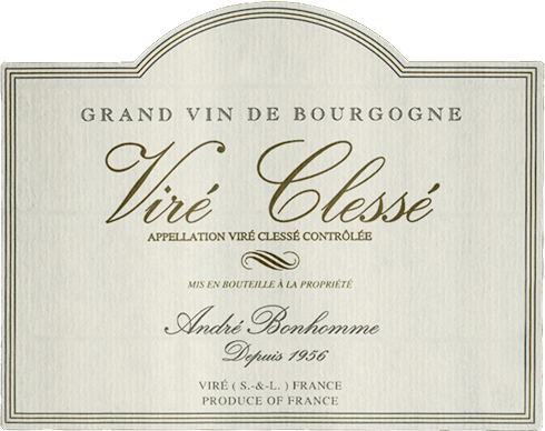 André Bonhomme Viré Clessé, Burgundy, France