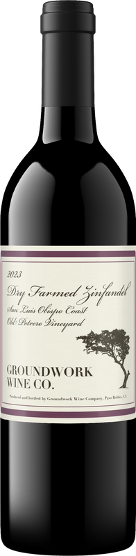 Groundwork Dry Farmed Zinfandel, San Luis Obispo Coast, California