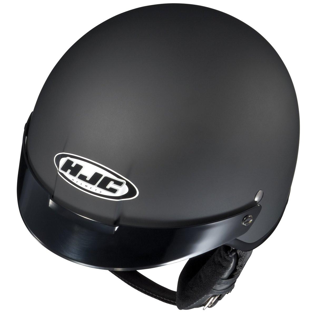 HJC CS2N Half Helmet Flat Black Xtreme Helmets