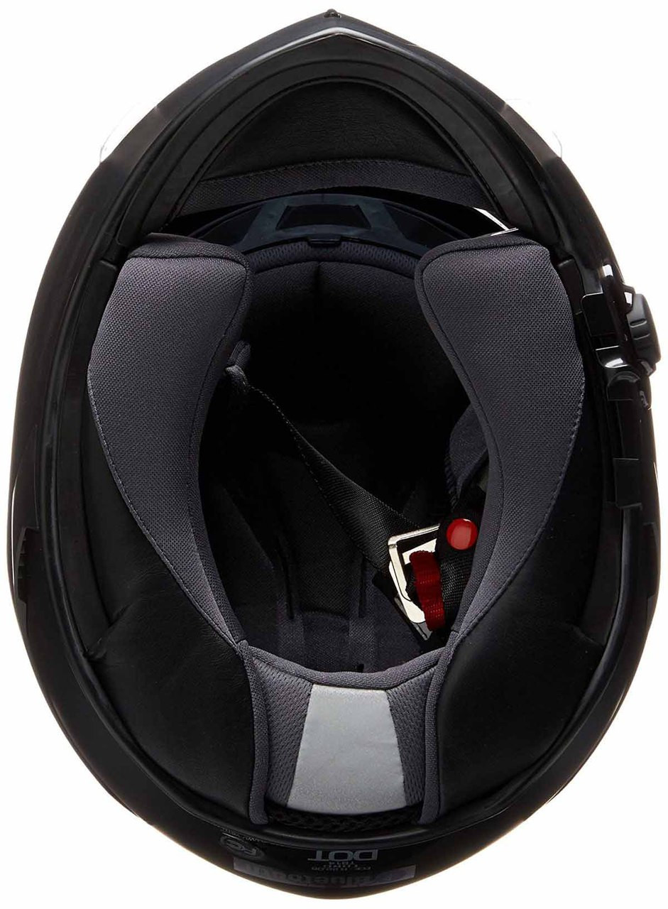 Torc T-14B Mako Flag Flat Black Bluetooth Helmet | XtremeHelmets.com