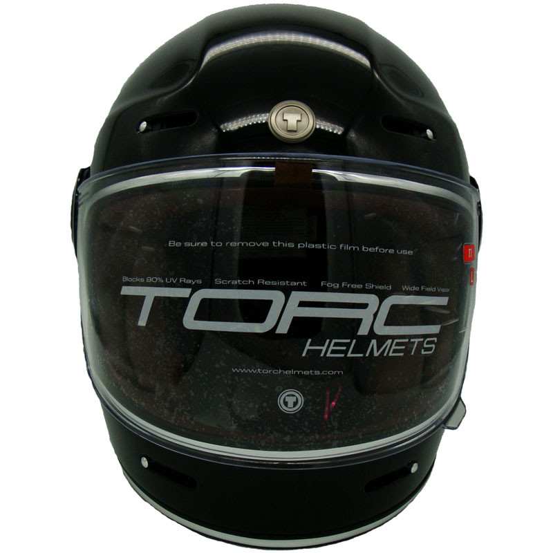 Torc T1 Retro Helmet Solid