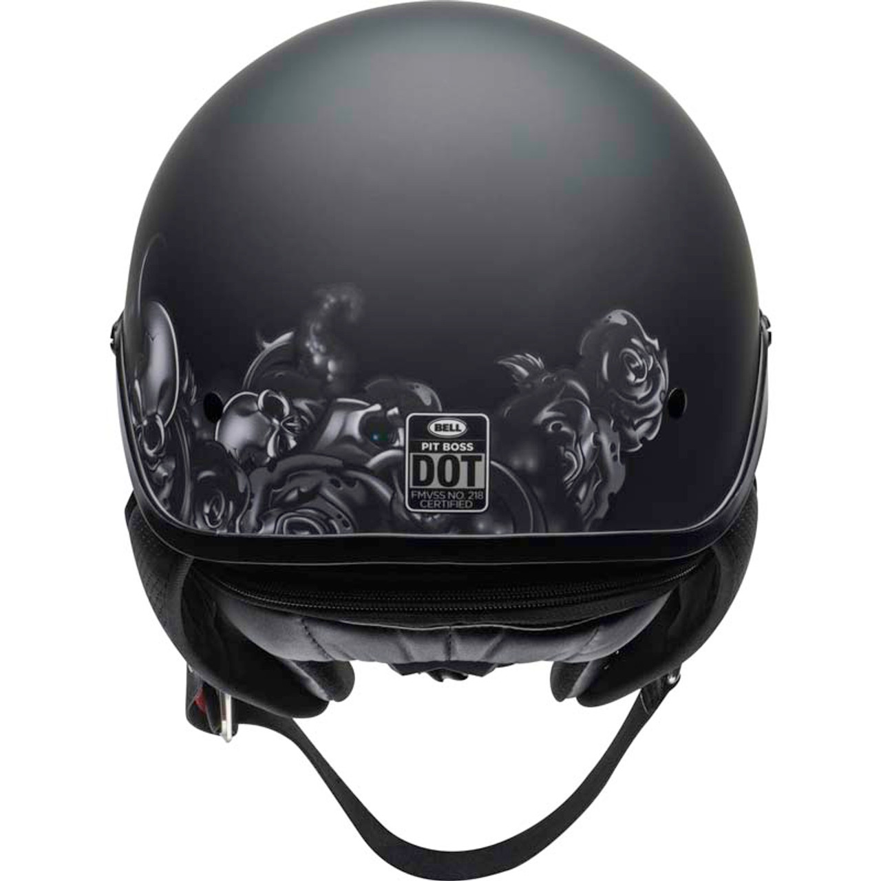 bell pit boss carbon fiber helmet