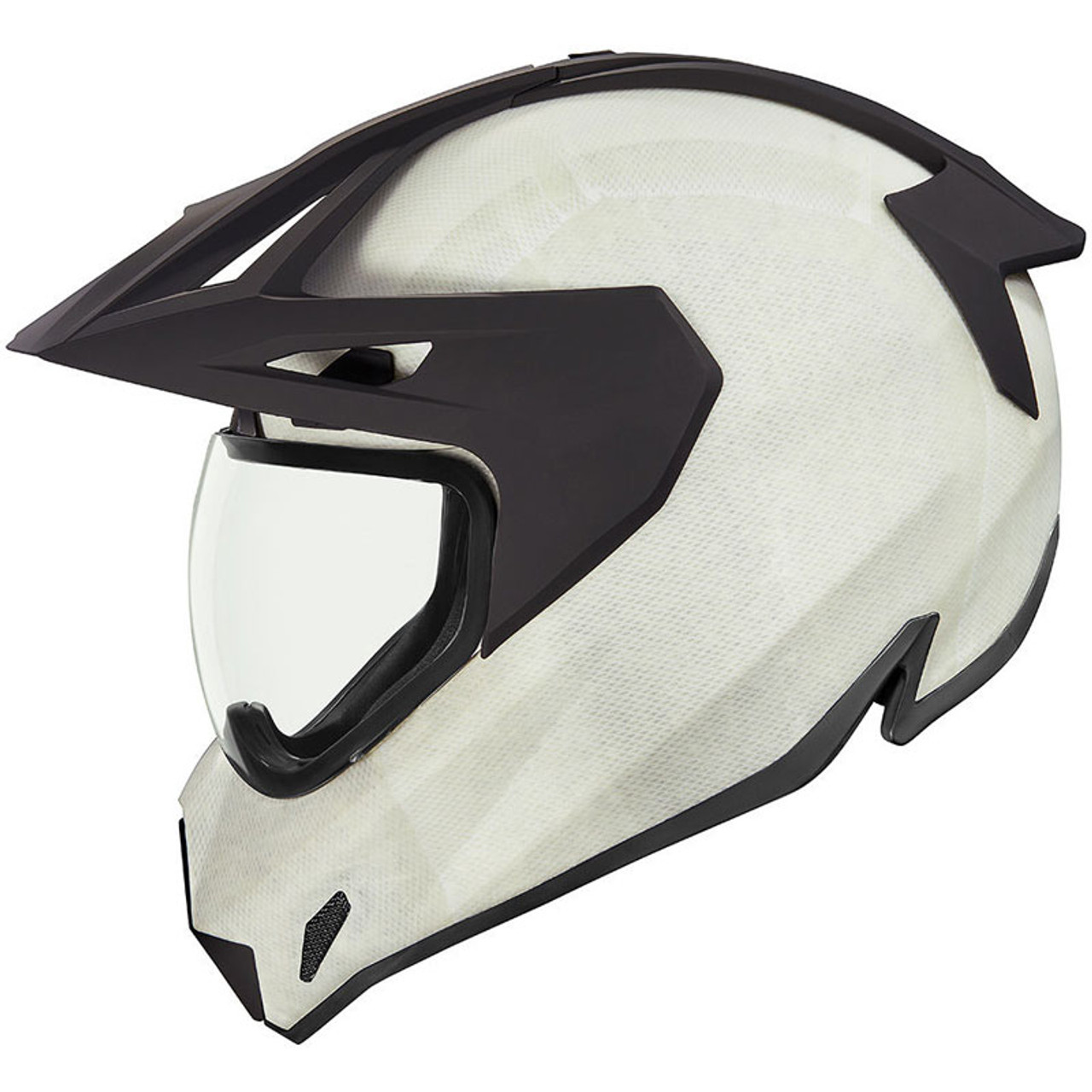 icon helmet white