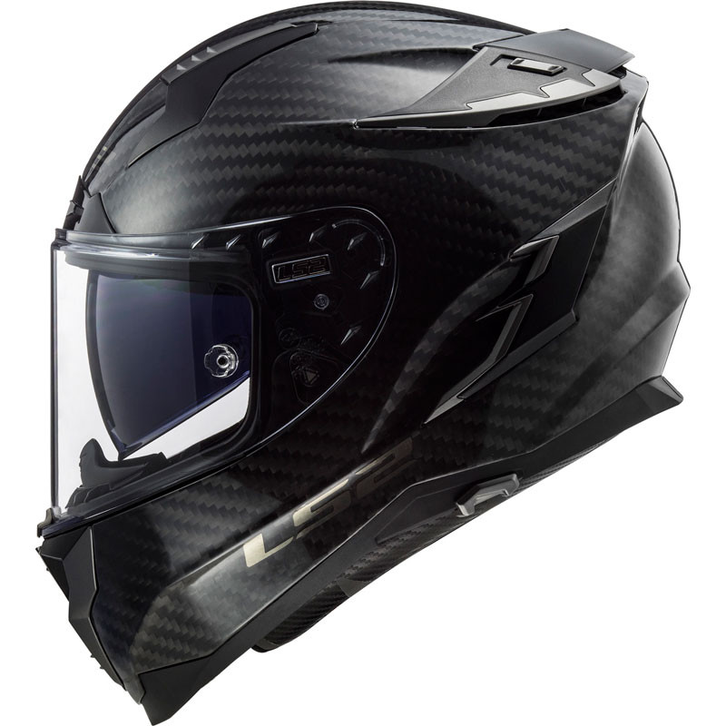 LS2 Challenger Carbon Helmet Solid 