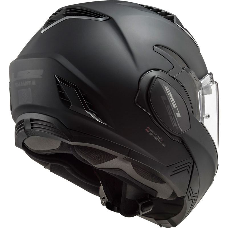 LS2 Valiant II Blackout Helmet