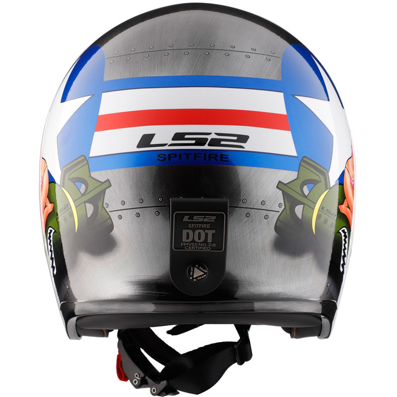LS2 Spitfire Bomb Rider Helmet