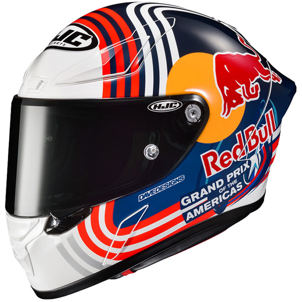 HJC RPHA 1N Red Bull Austin GP Helmet