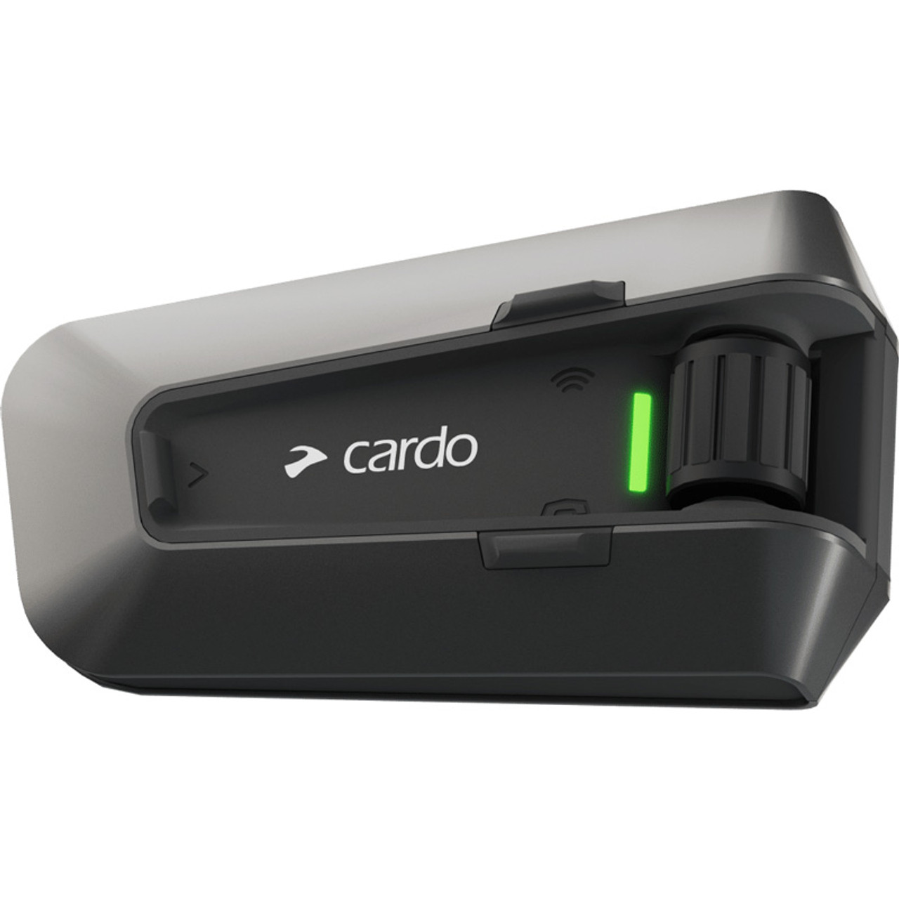 Cardo PACKTALK Edge Motorcycle Bluetooth Communication System Headset  Intercom - Dual Pack, Black