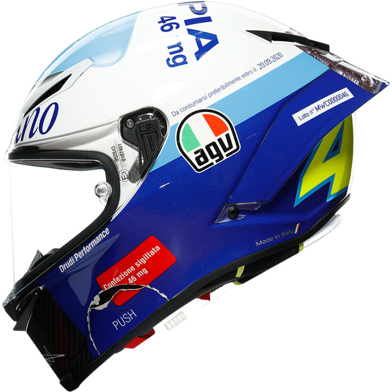 AGV Pista GP RR Limited Edition Rossi Misano 2020 Helmet