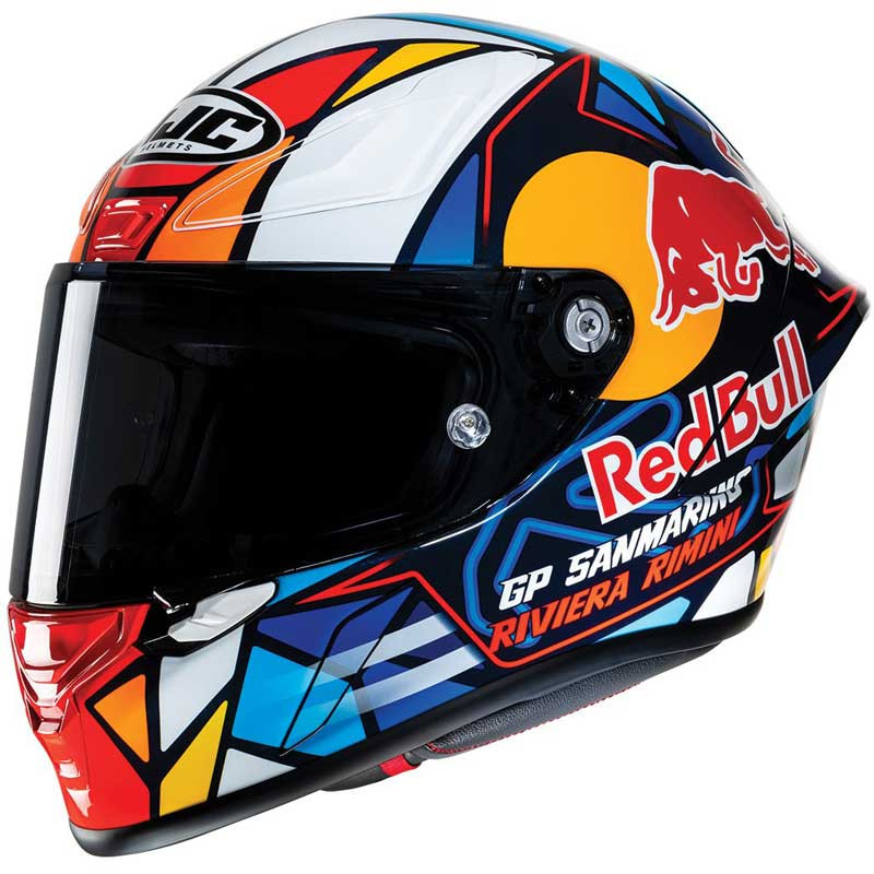 HJC RPHA 1N Misano Red Bull Helmet| - Main Image