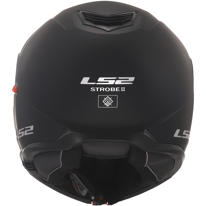 LS2 HELMTS Strobe 2 Klaphelm, maat M (57/59), mat zwart, goedkeuring 22.06