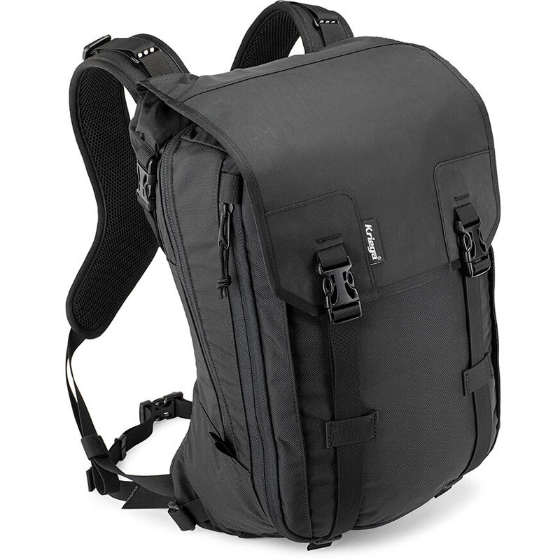 kriega MAX 28 バックパック Kriega Max 28 Expandable Backpack | XtremeHelmets.com
