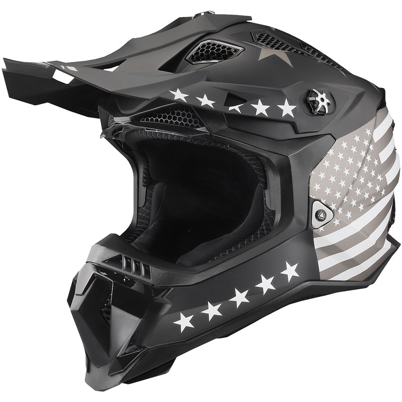 american flag dirt bike helmets VX38 MX Adult / Matte 3 offers unmatched innovation and performance USA Motocross Dirt Bike American