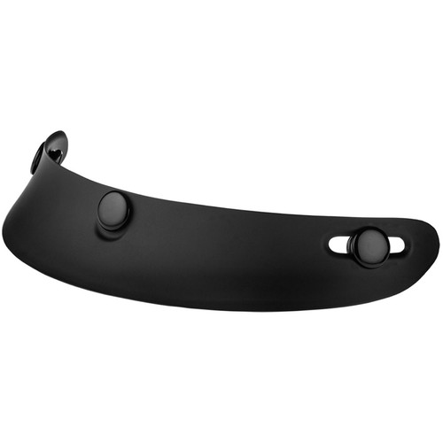 Daytona Mini Scoop Visor Dull Black Daytona Mini Scoop Visor Dull Black