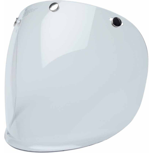 Bell Custom 500 3-Snap Retro Shield Clear Bell Custom 500 3-Snap Retro Shield Clear