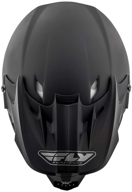 Fly Racing Kinetic Solid Helmet Matte Black