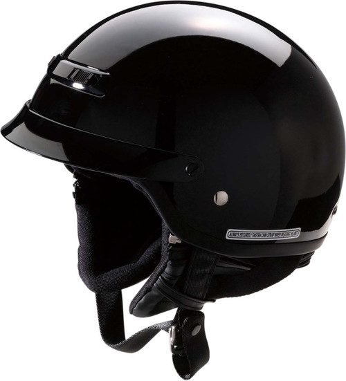 Z1R CC Beanie Hellfire Half Face Motorcycle Helmet - Team Motorcycle