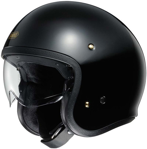 Shoei J•O Helmet Solid Gloss Black