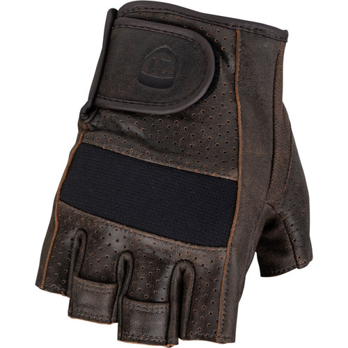 Highway 21 Half Jab Perforated Gloves Brown Highway 21 Half Jab Perforated Gloves Brown