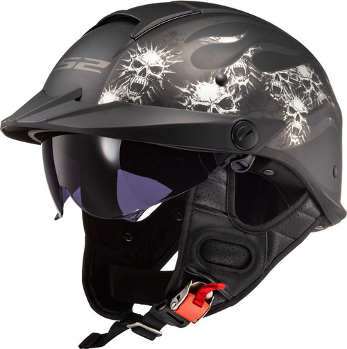 Ls2 rebellion hot sale 1812 half helmet