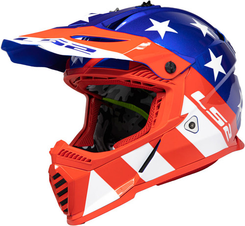 LS2 Gate Stripes Youth Helmet 
