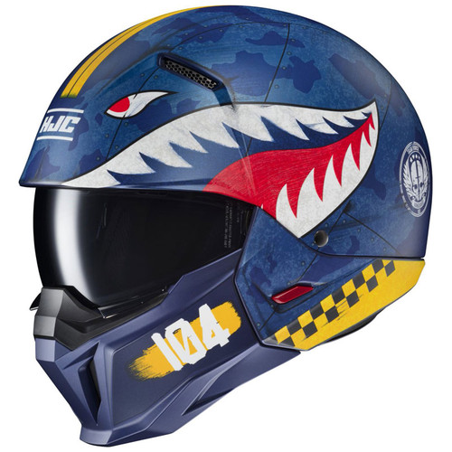 HJC i20 Vanguard Call of Duty Helmet MC-2SF Blue/White/Red HJC i20 Vanguard Call of Duty Helmet MC-2SF Blue/White/Red