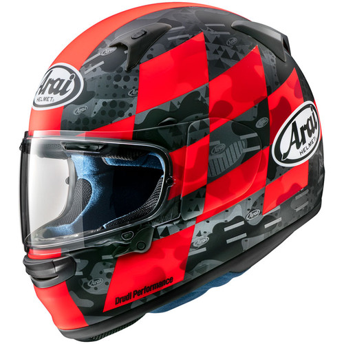 Arai Regent-X Patch Helmet Red Frost Arai Regent-X Patch Helmet Red Frost
