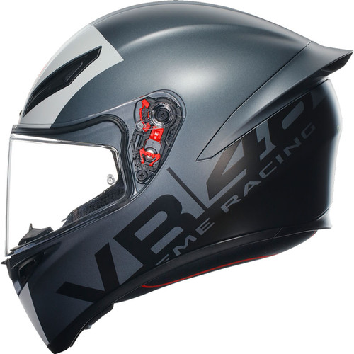 AGV K1 S VR46 Sky Racing Team Helmet Black/Blue – Performance Moto Parts